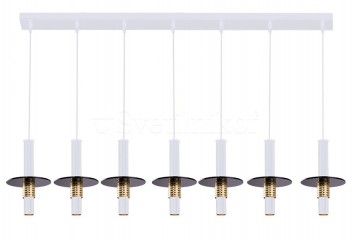 Підвісний світильник ALVITO 7 WH/GO Amplex 0540