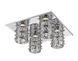 Стельова люстра ZumaLine GIANNA LED C0386-04A-B5AC