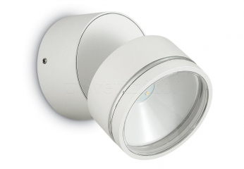 Вуличне бра OMEGA ROUND AP1 BIANCO Ideal Lux 172538