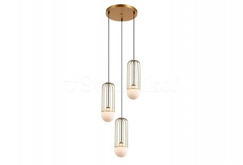 Підвісна люстра SIMON Italux MDM-3938/3 GD