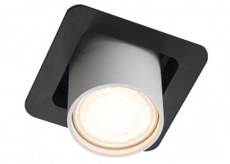 Точечный светильник GOGGLES 1 BK/WH Imperium Light 27614.05.01