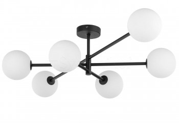 Стельова люстра SARIUS 6 h21 BK TK-Lighting 4734