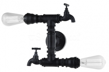 Настенный светильник Italux Crillo MBM-2568/2 BK