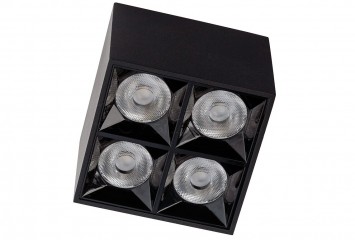 Точечный светильник MIDI LED 4 3000K BK Nowodvorski 10054