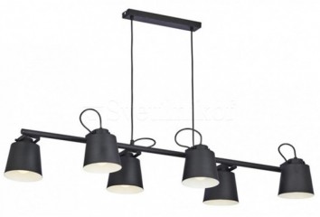 Подвесная люстра PRIMO 6 BK TK-Lighting 2749