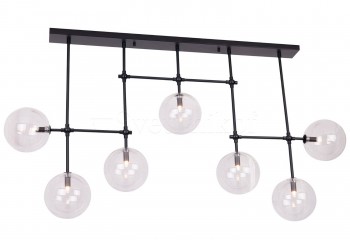 Підвісна люстра LOLLIPOP 7 BK Maxlight P0396