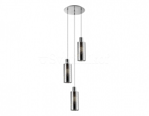 Підвісний світильник Zumaline PIOLI P0369-03E-B5GW SILVER