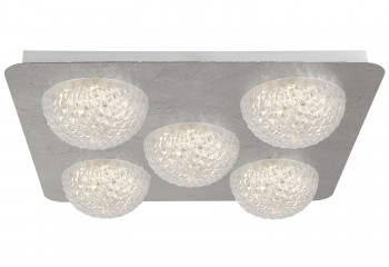 Потолочная люстра CELESTIA LED Searchlight 32511-5SI