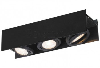 Стельовий світильник VIDAGO PRO 3 LED 4000K BK Eglo 62963