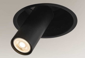 Спот YAKUMO 1 18cm BK Shilo 7806