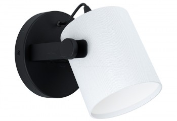 Бра HORNWOOD BK/WH Eglo 43427