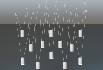 Підвісний світильник ACCENT XII WH Imperium Light 1391210.01.01