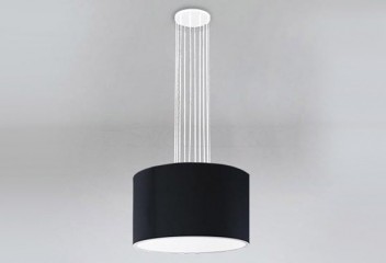 Подвесная люстра IHI WH/BK Dohar 9495