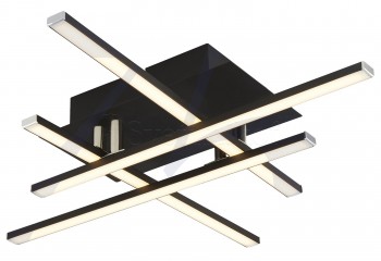 Светодиодная люстра MATRIX Searchlight 694-4BK