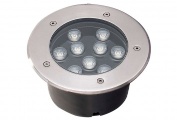 Вбудований ґрунтовий світильник LOTUS LED d18 Viokef 4187000