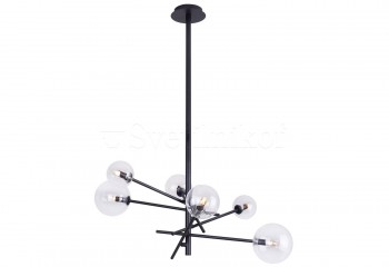 Підвісна люстра LOLLIPOP 6 BK Maxlight P0395