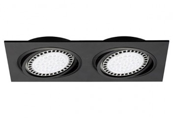 Точковий світильник BOXY DL 2 ZumaLine 20072-BK