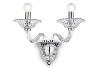 Бра DANIELI AP2 TRASPARENTE  Ideal Lux 159966
