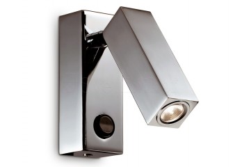 Спот настенный PAGE AP1 SQUARE CH Ideal Lux 233703