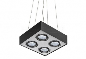 Точечный светильник PAULO 4-P LED Azzardo GM5400-15W-DIM-BK/ALU