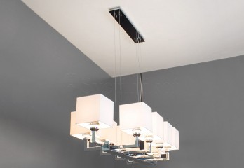 Подвесная люстра LORD CH/WH Imperium Light 18810117.09.01