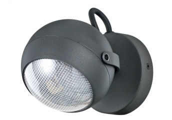 Уличное бра ZENITH AP1 ANTRACITE IDEAL LUX 108353