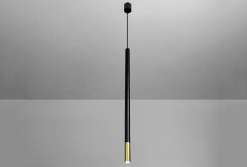 Подвесной светильник SLIM 60 BK/GO Imperium Light 328161.05.12