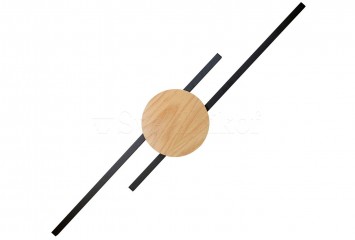 Настенный светильник JAVA LED 2 BK-wood TK-Lighting 1369