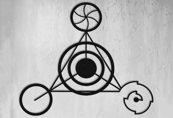 Арт-панель Geoglyph 50 cm Imperium Light 5521150.05.05