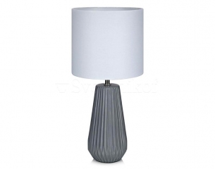 Настільний світильник MARKSLOJD NICCI Grey/White 106449