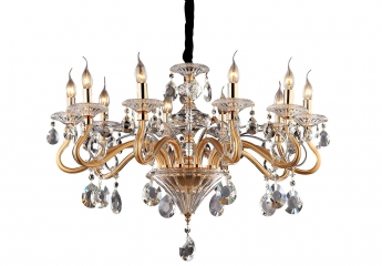 Подвесная люстра NEGRESCO SP10 ORO Ideal Lux 087771