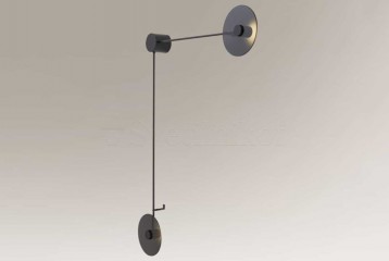 Бра FURANO 2 LED 3000K BK Shilo 7818