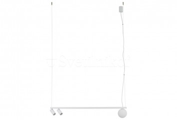 Комбінований світильник (підвісний + спот) FOURTY WH Nowodvorski 11445