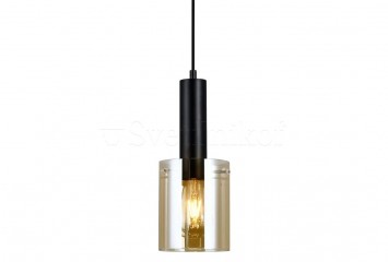 Підвісний світильник SARDO Italux PND-5581-1-BK+AMB