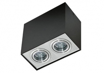 Точечный светильник ELOY 2 Azzardo GM4204-BK/ALU/AZ1355