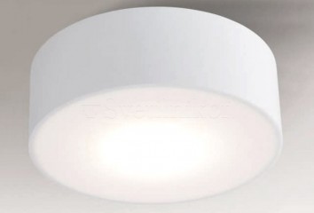 Плафон ZAMA LED 4000K IP44 WH Shilo 8588