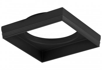 Оправа для врезного светильника FERRONEGO 1 SQ BK Eglo 60915