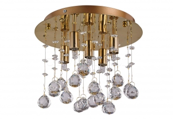 Потолочная люстра MOONLIGHT PL5 ORO Ideal Lux 094663