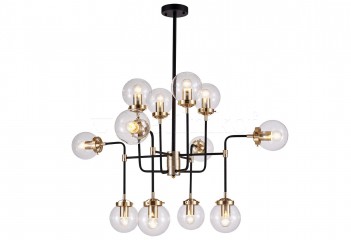 Підвісна люстра BOSTON 12 Cosmolight P12826BR