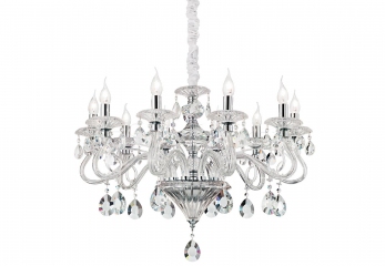 Подвесная люстра NEGRESCO SP10 TRASPARENTE Ideal Lux 141060