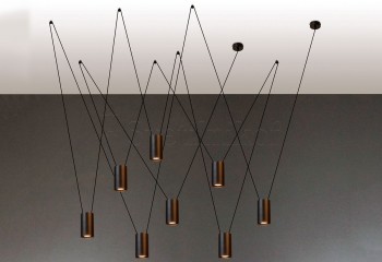 Підвісний світильник ACCENT VIII BK Imperium Light 139810.05.05