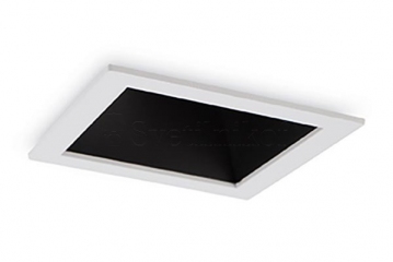 Встраиваемый светильник GAME SQUARE WHITE BLACK Ideal Lux 192352