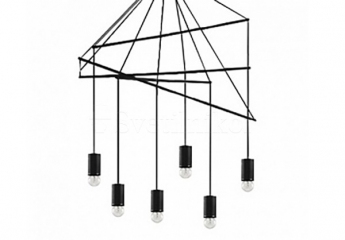 Підвісная люстра POP SP6 NERO Ideal Lux 158815