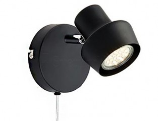 Настенный светильник MARKSLOJD URN 1L Black 106084