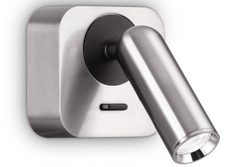 Спот настенный BEAN LED SQ NI Ideal Lux 260679