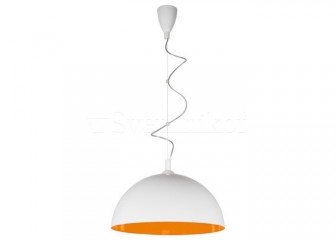 Підвісний світильник Nowodvorski HEMISPHERE white/orange 6375