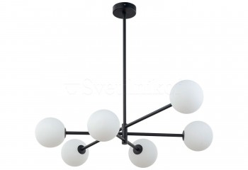 Стельова люстра SARIUS 6 h64 BK TK-Lighting 4732