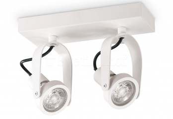 Спот GLIM COMPACT PL2 WH Ideal Lux 229577