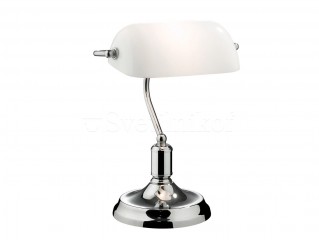 Настільна лампа LAWYER TL1 CROMO 045047