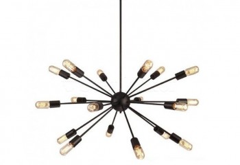 Подвесная люстра ORBIT Azzardo 40446-18BK/AZ1657